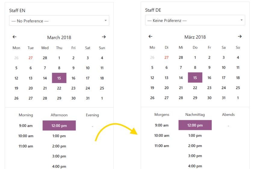  Polylang Integration with Appointments & Different Updates