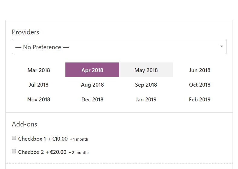  Appointments 3.6 – Full Month Scheduling